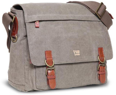 Troop London Messenger Bag(Brown)