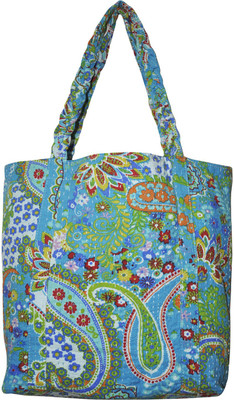 

Lal Haveli Hand-held Bag(Blue)