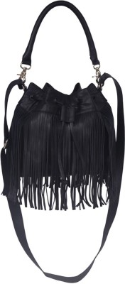 

Justanned Shoulder Bag(Black)