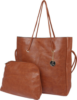 Fur Jaden Tote(Tan)