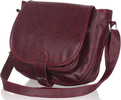 

Clementine Hand-held Bag(Maroon)