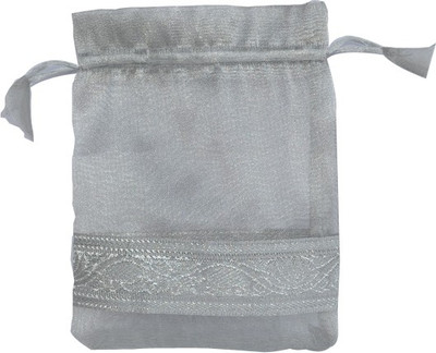 

Kriti Creations Pouch Potli(Silver)