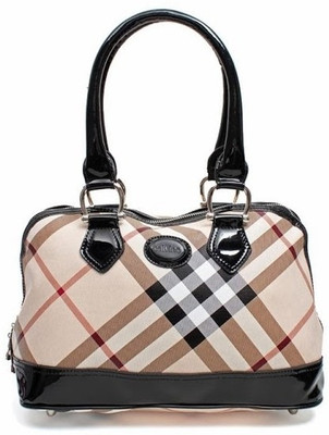

Calvino Hand-held Bag(Beige, Black)