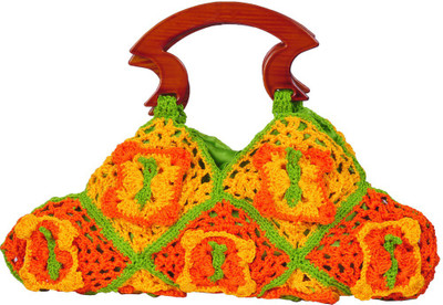 

Adrish Creative Hand-held Bag(Green, Yellow, Orange), Green;orange;yellow