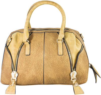 Heels & Handles Hand-held Bag(Brown)