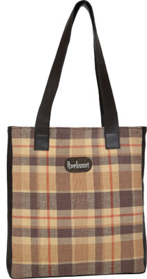 

Anekaant Tote(Brown, Beige), Beige;brown
