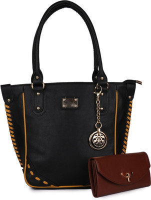 

Women Marks Shoulder Bag(Black)
