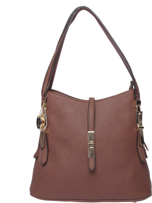 

Fur Jaden Shoulder Bag(Brown)