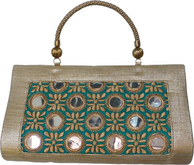 

Bhamini Hand-held Bag(Green)