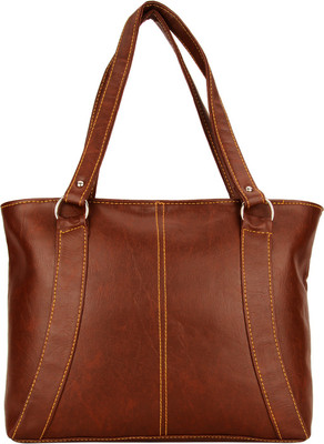 

Emblazon Hand-held Bag(Brown)