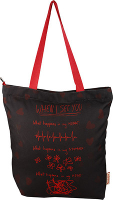

Nostaljia Tote(Red)