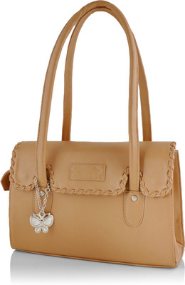 

Butterflies Hand-held Bag(Beige)