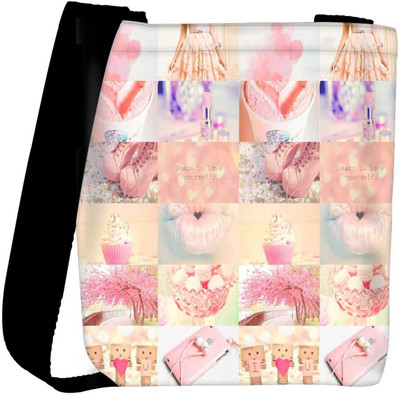 

Snoogg RPC-3541-SLTOBAG Shoulder Bag(Multicolor, 18 inch)