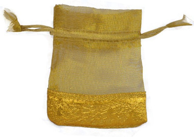 

Kriti Creations Pouch Potli(Gold)
