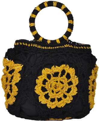 

Adrish Creative Hand-held Bag(Black, Gold)