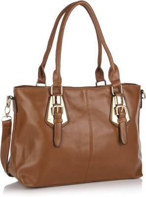 Hi Look Hand-held Bag(Brown)