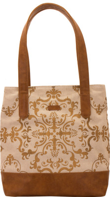 

Aekyam Tote(Tan, Beige), Beige;tan