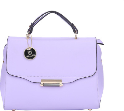 

Fur Jaden Hand-held Bag(Purple)