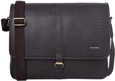 

Justanned Messenger Bag(Brown)