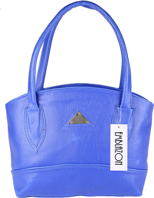 

Emblazon Hand-held Bag(Blue)