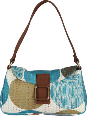 

Rajrang Shoulder Bag(Beige, Blue)
