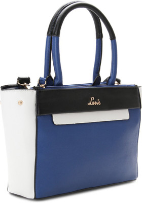 

Lavie Tote(White, Blue), Blue;white