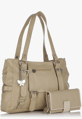 

Butterflies Shoulder Bag(Beige)