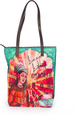 

Kanvas Katha Tote(Multicolor)