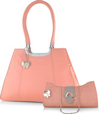 

Butterflies Hand-held Bag(Pink)