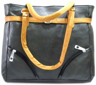 Rich Born Tote(Black, Yellow)