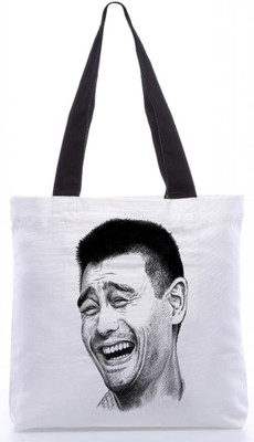 

Snoogg Tote(White, Black), Black;white