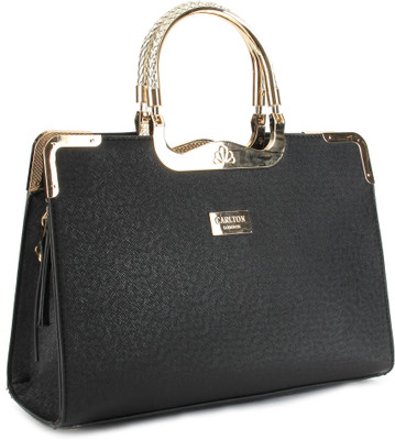 

Carlton London Hand-held Bag(Black)