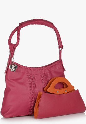 

Butterflies Shoulder Bag(Pink)