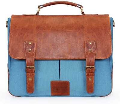 Brune Messenger Bag(Blue)