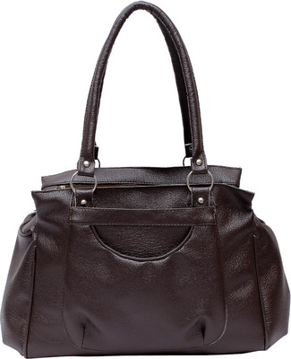 

BS Hand-held Bag(Gold, Brown), Brown;gold