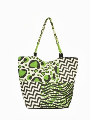 Jute Tree Hand-held Bag(Green)