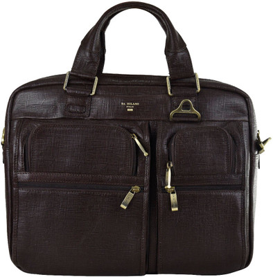 

Da Milano Messenger Bag(Brown)