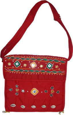 

Muren Messenger Bag(Red)
