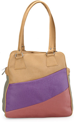 

Bags Craze Shoulder Bag(Beige, Purple)