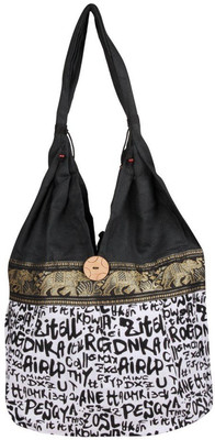 

Khatri Handicrafts Messenger Bag(Black)