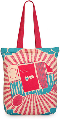 

Kanvas Katha Tote(Multicolor)