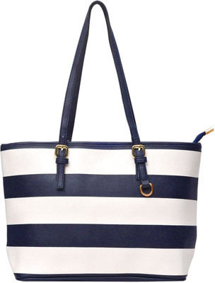 

Hawai Shoulder Bag(White, Blue), Blue;white