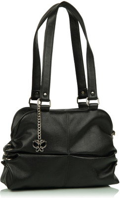 

Butterflies Hand-held Bag(Black)