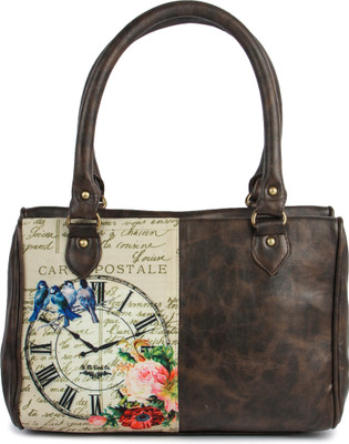 

Zoe Makhoa Hand-held Bag(Brown)