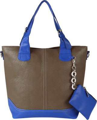 

Bags Craze Shoulder Bag(Brown, Blue), Blue;brown
