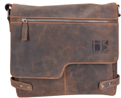 

Hidestitch Messenger Bag(Brown)