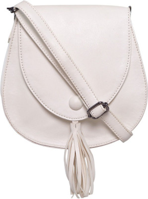 

Peacock Sling Bag(White)