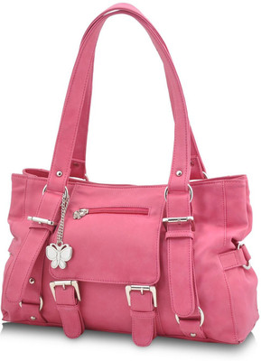 

Butterflies Hand-held Bag(Pink)