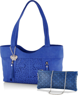 

Butterflies Hand-held Bag(Blue)