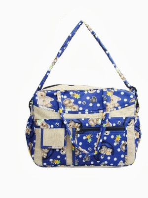 

Jute Tree Hand-held Bag(Blue)